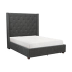 5877KGY-1EK* Eastern King Platform Bed