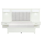 1321K-1EK*WB 3pc Set Eastern King Wall Bed (EKB+2TNS)