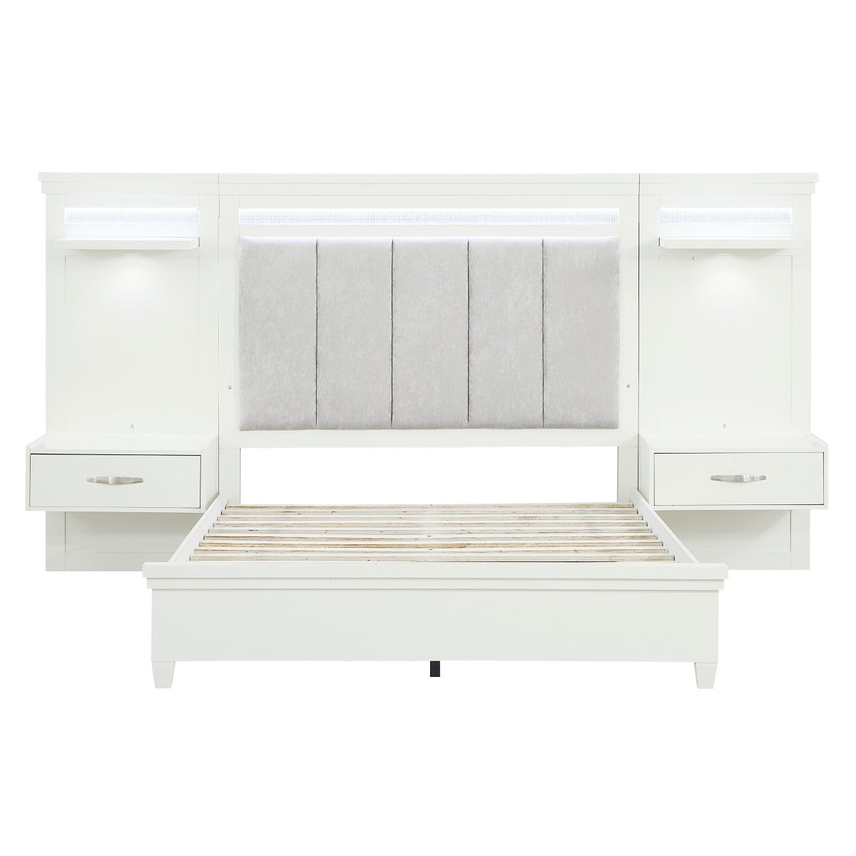 1321-1*WB 3pc Set Queen Wall Bed (QB+2TNS)