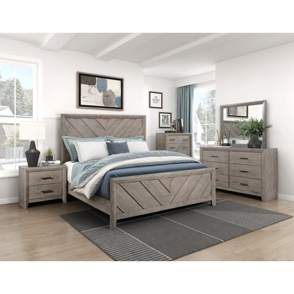 1598K-1EK* Eastern King Bed