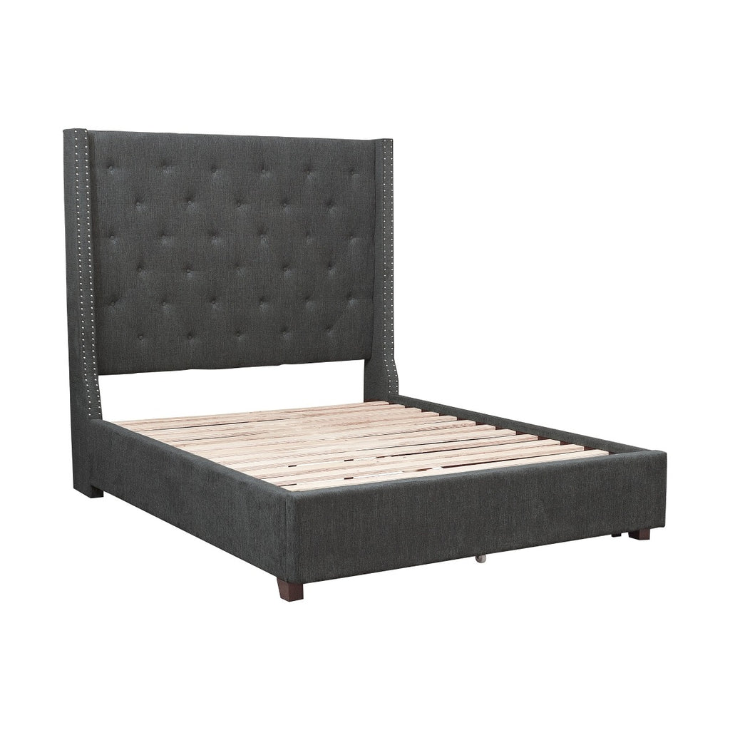 5877KGY-1EK* Eastern King Platform Bed