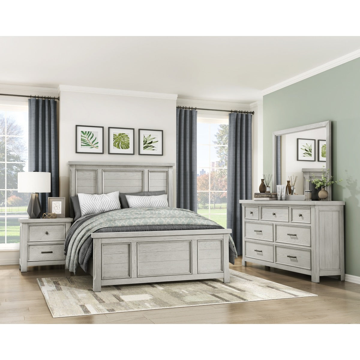 1458K-1EK* Eastern King Bed