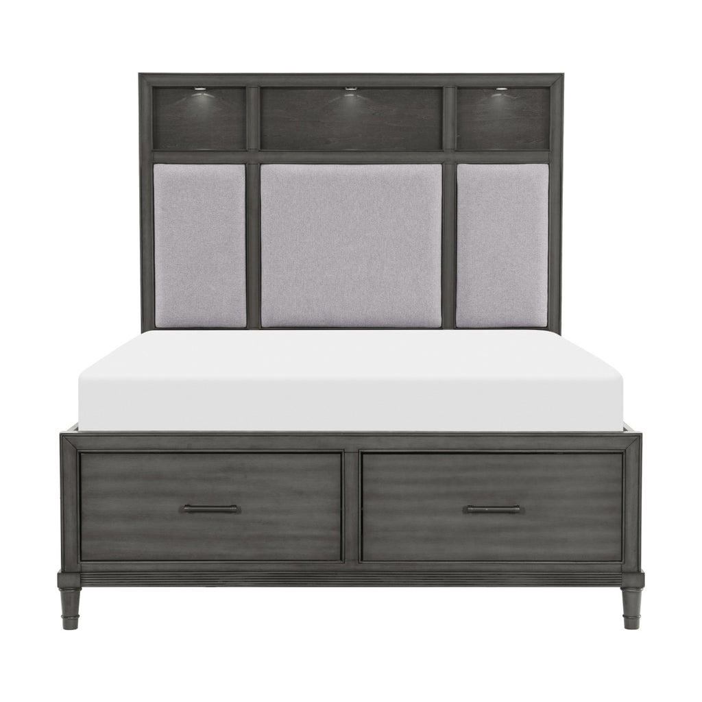 1573K-1EK* Eastern King Platform Bed