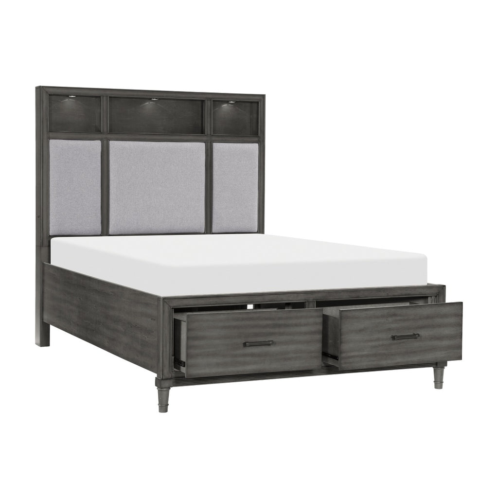 1573K-1EK* Eastern King Platform Bed