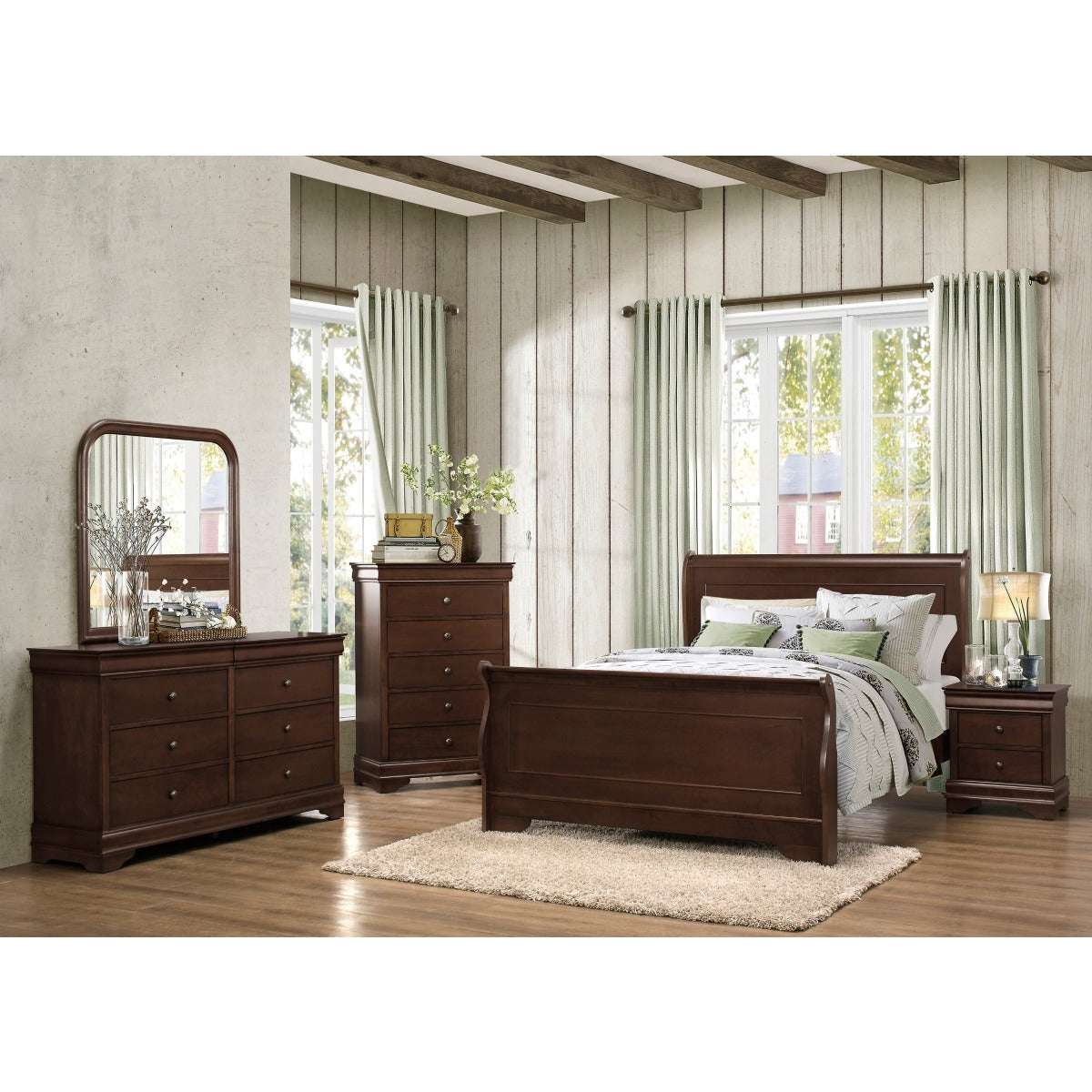1856-5 Dresser, Two Hidden Drawers