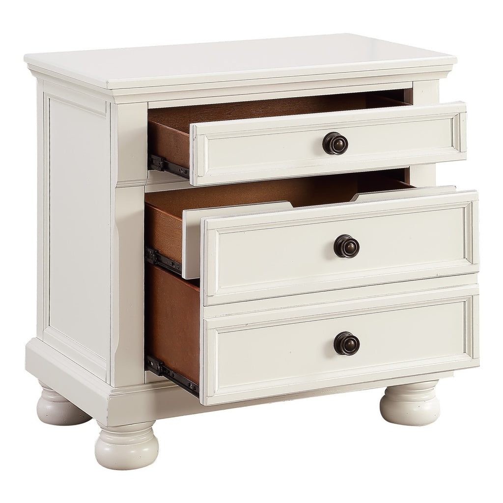 1714W-4 Night Stand, Hidden Drawer