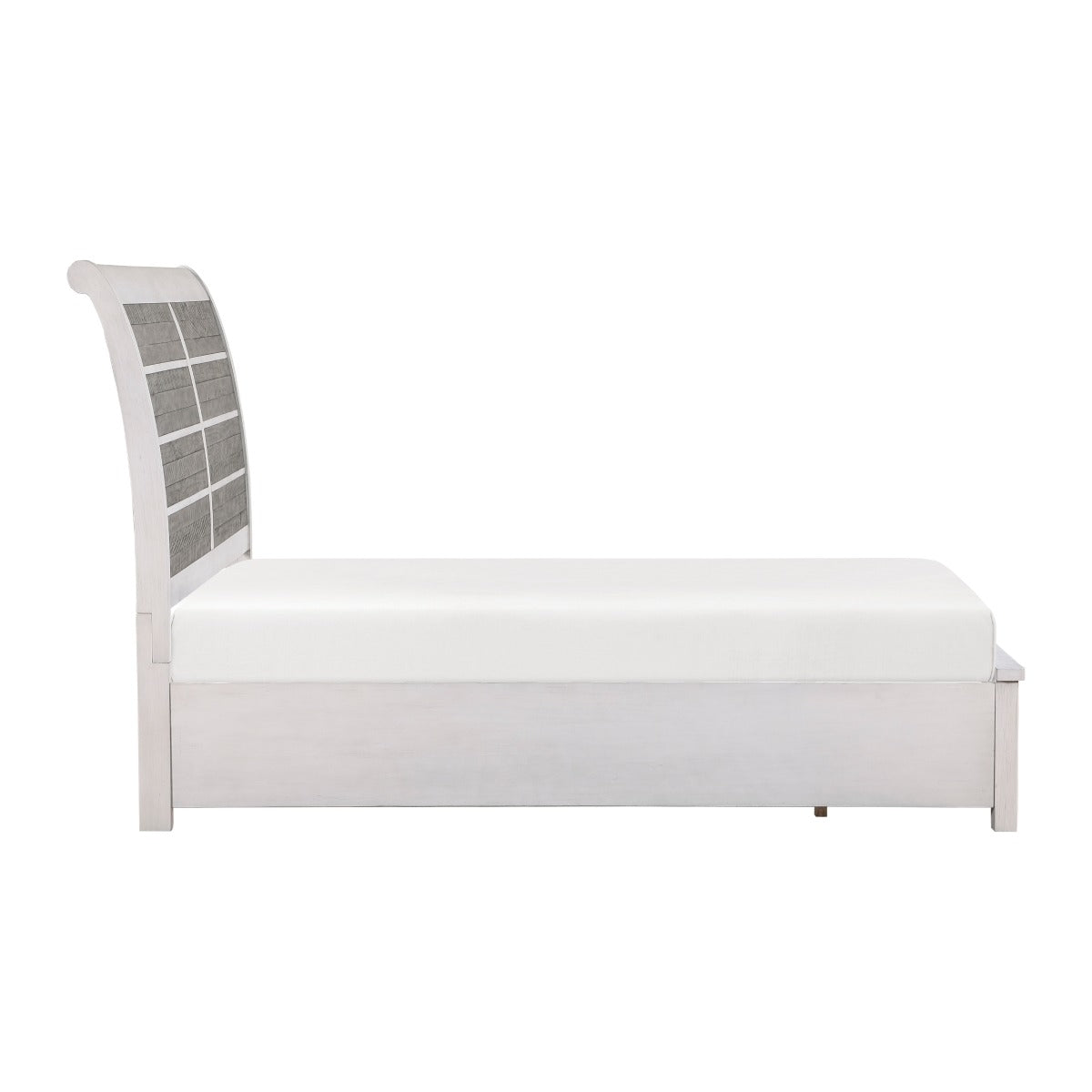1303K-1EK* Eastern King Platform Bed with Footboard Storage