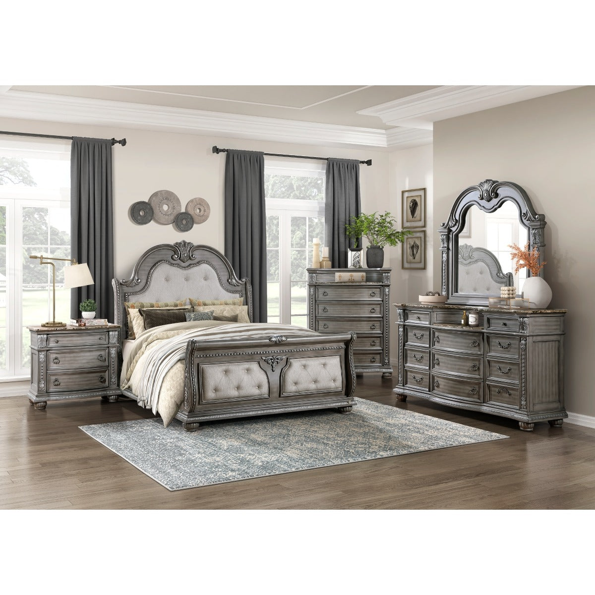 1583-1* Queen Bed