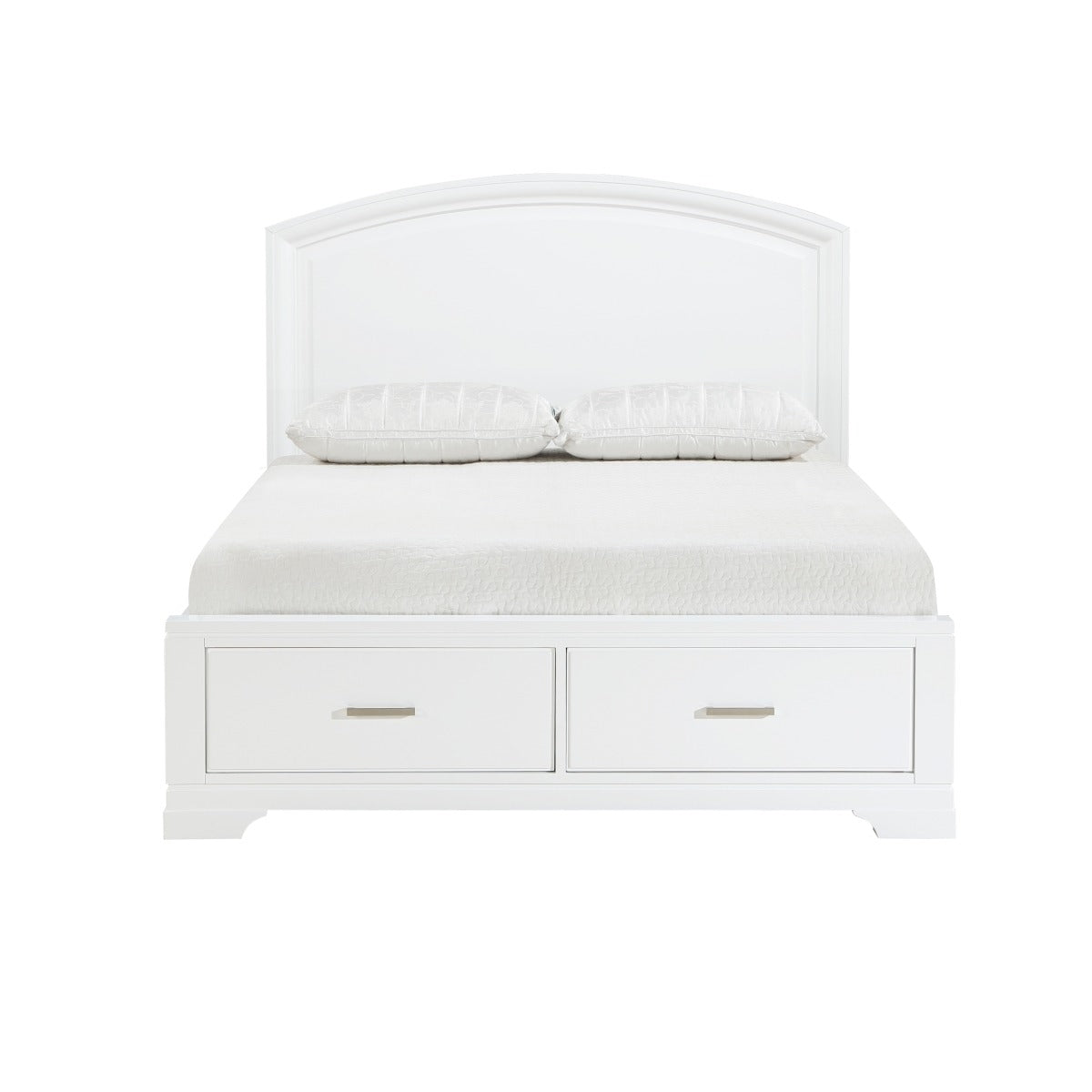 1520WHK-1EK* Eastern King Platform Bed with Footboard Storage