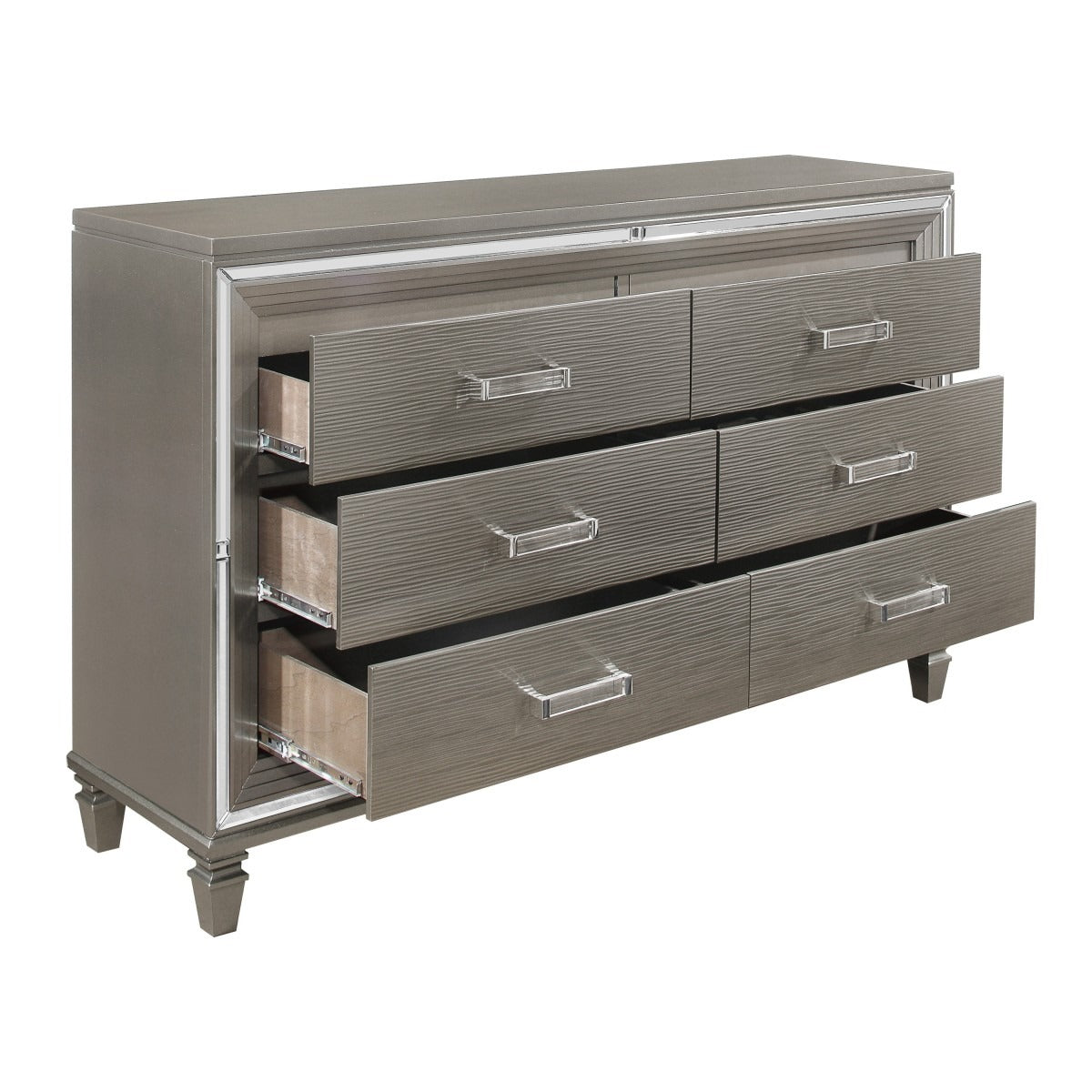 1616-5 Dresser, Two Hidden Jewelry Boxes