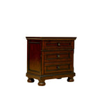 1718BRN-4 NIGHT STAND WITH HIDDEN DRAWER