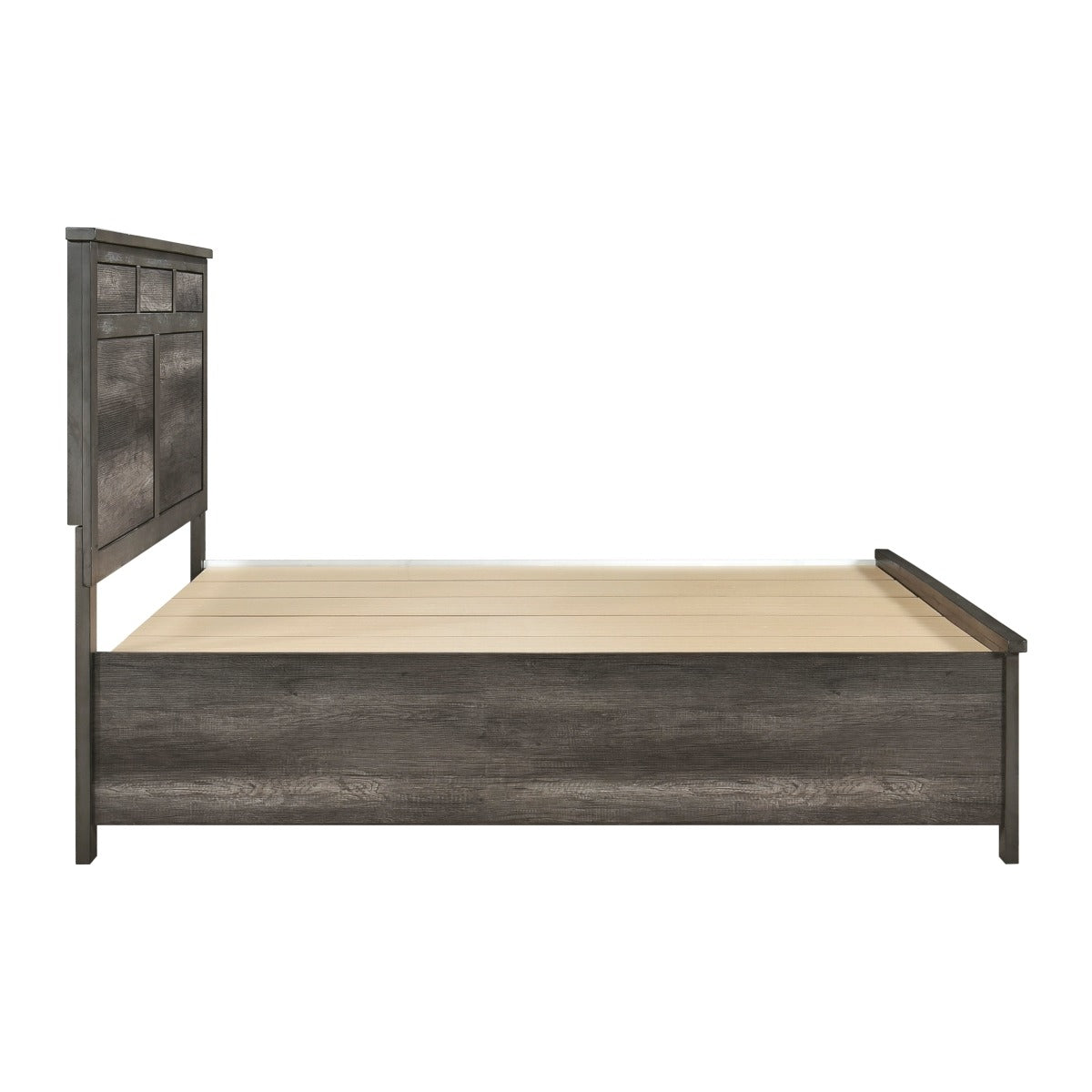 1342K-1EK* Eastern King Platform Bed with Footboard Storage