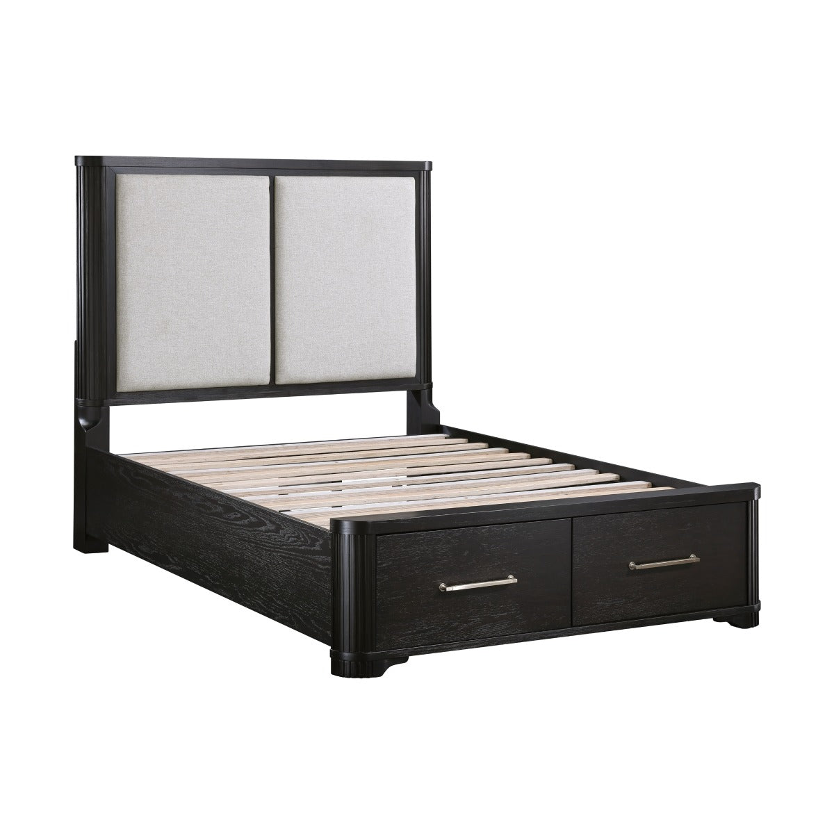 1381K-1CK* California King Platform Bed with Footboard Storage