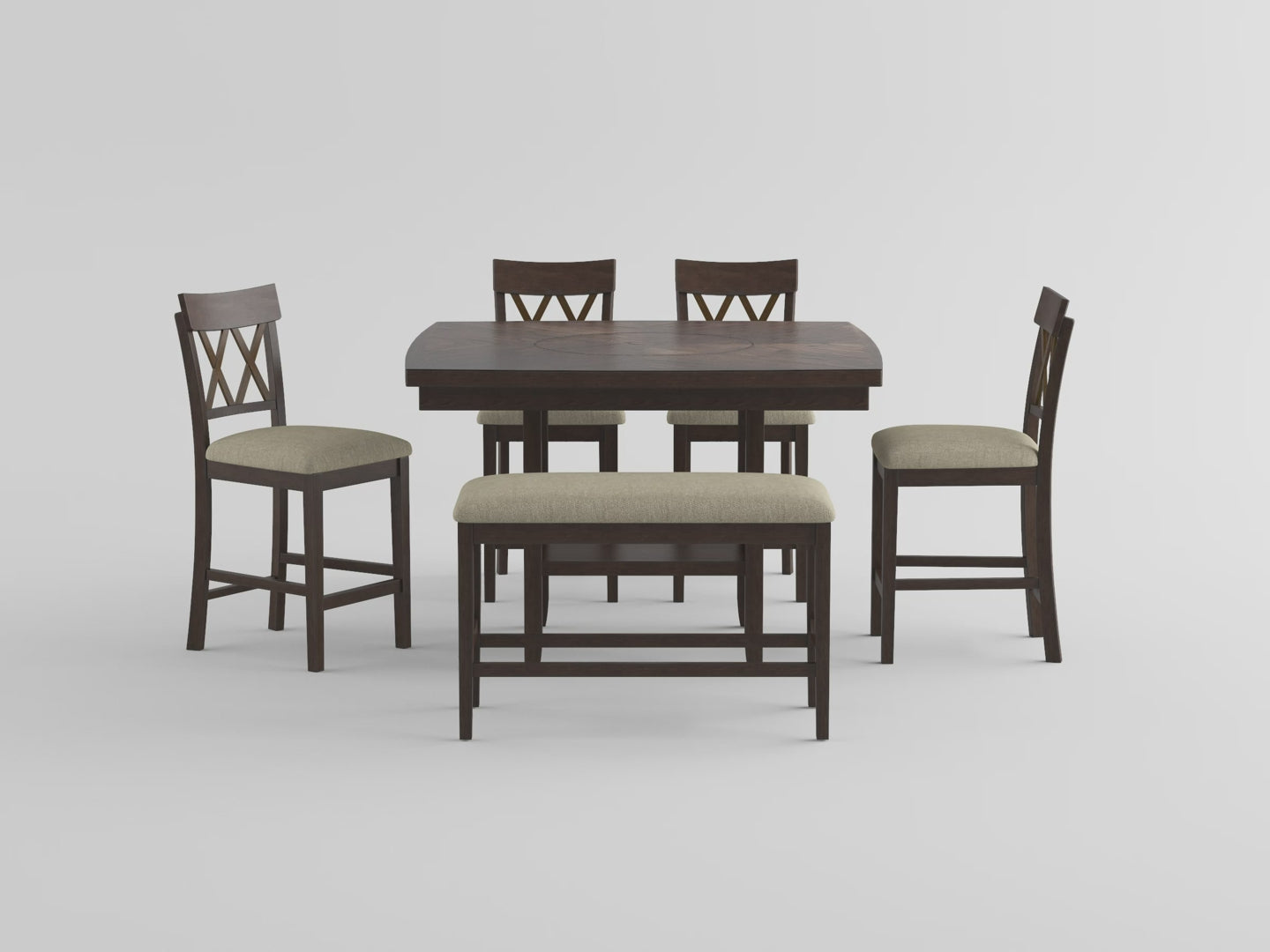 5716-24BH Counter Height Bench