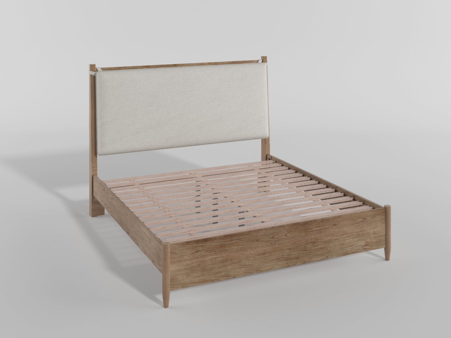2386PNK-1EK* Eastern King Platform Bed